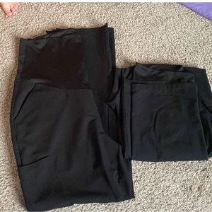 Mandala maternity scrub pants